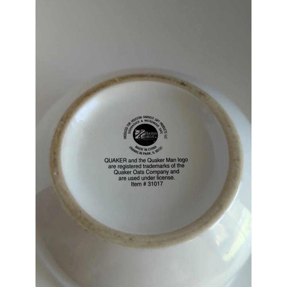 Quaker Oats Cereal Oatmeal Bowl, 